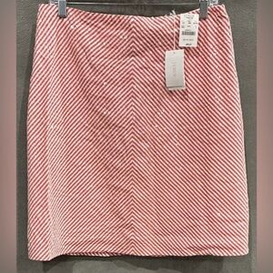 J. Crew Diagonal Sequin Stripe A-Line Skirt NWT Size 6